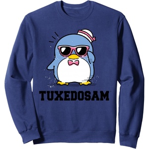 image:imageTuxedosam Summer Sunglasses SweatshirtNavy Blue