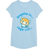 image:imageAggretsuko Yoga Breathe In Rage Out TShirtBaby Blue