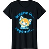 image:imageAggretsuko Yoga Breathe In Rage Out TShirtBlack
