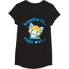 image:imageAggretsuko Yoga Breathe In Rage Out TShirtBlack