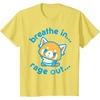image:imageAggretsuko Yoga Breathe In Rage Out TShirtLemon Yellow