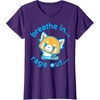 image:imageAggretsuko Yoga Breathe In Rage Out TShirtPurple