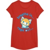 image:imageAggretsuko Yoga Breathe In Rage Out TShirtRed