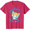 image:imageAggretsuko Yoga Breathe In Rage Out TShirtRed Heather