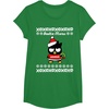 image:imageBad Badtz  Maru Ugly Christmas Shirt TShirtKelly Green
