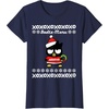 image:imageBad Badtz  Maru Ugly Christmas Shirt TShirtNavy Blue