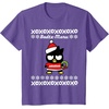 image:imageBad Badtz  Maru Ugly Christmas Shirt TShirtPurple Heather