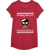 image:imageBad Badtz  Maru Ugly Christmas Shirt TShirtRed Heather