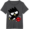 image:imageBadtz  Maru Cupid Valentine Shirt TShirtDark Heather Grey