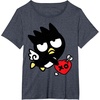 image:imageBadtz  Maru Cupid Valentine Shirt TShirtHeather Blue