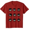 image:imageBadtz  Maru Different Moods Tee TShirtCranberry Red