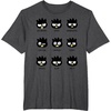 image:imageBadtz  Maru Different Moods Tee TShirtDark Heather Grey