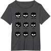 image:imageBadtz  Maru Different Moods Tee TShirtDark Heather Grey