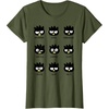 image:imageBadtz  Maru Different Moods Tee TShirtOlive Green