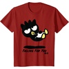 image:imageBadtz  Maru Falling For You Tee Shirt TShirtCranberry Red