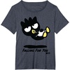 image:imageBadtz  Maru Falling For You Tee Shirt TShirtHeather Blue