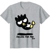 image:imageBadtz  Maru Falling For You Tee Shirt TShirtHeather Grey