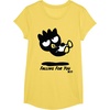 image:imageBadtz  Maru Falling For You Tee Shirt TShirtLemon Yellow