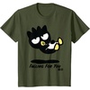 image:imageBadtz  Maru Falling For You Tee Shirt TShirtOlive Green