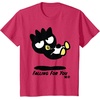 image:imageBadtz  Maru Falling For You Tee Shirt TShirtRed Heather