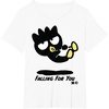 image:imageBadtz  Maru Falling For You Tee Shirt TShirtWhite
