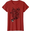 image:imageBadtz  Maru XO Street Art Tee TShirtCranberry Red