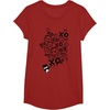 image:imageBadtz  Maru XO Street Art Tee TShirtCranberry Red