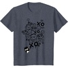 image:imageBadtz  Maru XO Street Art Tee TShirtHeather Blue