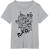 image:imageBadtz  Maru XO Street Art Tee TShirtHeather Grey