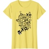 image:imageBadtz  Maru XO Street Art Tee TShirtLemon Yellow