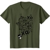 image:imageBadtz  Maru XO Street Art Tee TShirtOlive Green