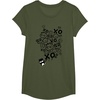 image:imageBadtz  Maru XO Street Art Tee TShirtOlive Green