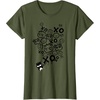 image:imageBadtz  Maru XO Street Art Tee TShirtOlive Green