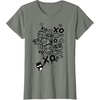 image:imageBadtz  Maru XO Street Art Tee TShirtOlive Heather