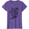 image:imageBadtz  Maru XO Street Art Tee TShirtPurple Heather