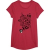 image:imageBadtz  Maru XO Street Art Tee TShirtRed Heather