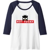 image:imageBadtzMaru Not Today Japan Raglan Baseball TeeNavy BlueWhite