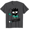 image:imageBadtzMaru Skateboard TShirtDark Heather Grey