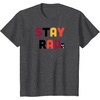 image:imageBadtzMaru Stay Rad TShirtDark Heather Grey