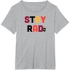 image:imageBadtzMaru Stay Rad TShirtHeather Grey
