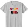 image:imageBadtzMaru Stay Rad TShirtSilver Grey