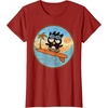 image:imageBadtzMaru Surfing TShirtCranberry Red