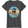 image:imageBadtzMaru Surfing TShirtDark Heather Grey