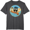 image:imageBadtzMaru Surfing TShirtDark Heather Grey