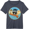 image:imageBadtzMaru Surfing TShirtHeather Blue