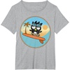 image:imageBadtzMaru Surfing TShirtHeather Grey