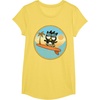 image:imageBadtzMaru Surfing TShirtLemon Yellow