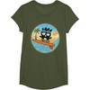 image:imageBadtzMaru Surfing TShirtOlive Green