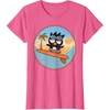 image:imageBadtzMaru Surfing TShirtPink Heather