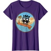 image:imageBadtzMaru Surfing TShirtPurple